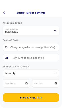 Savings made with Joy app screen